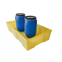 Bac de rétention en plastique  Capacité : 230 L