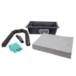 Kit anti-pollution tous liquides - Bac  Absorption : 20 L