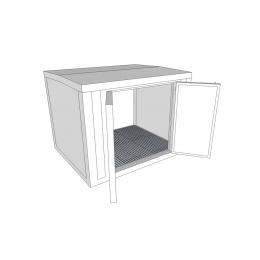 Bungalow 3 m isolé équipé coupe-feu 2 heures