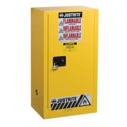 Armoire de sécurité pour produits inflammables  Capacité : 57 L
