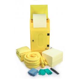 Kit anti-pollution chimique - Armoire  Absorption : 300 L
