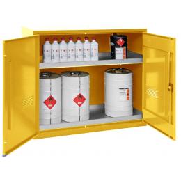 Armoire de sécurité pour produits inflammables  Capacité : 130 L