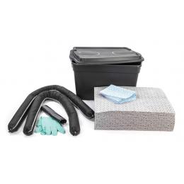 Kit anti-pollution tous liquides - Coffre  Absorption : 50 L