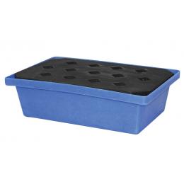 Petit bac de rétention en plastique  Capacité : 20 L