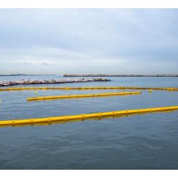 Barrage de confinement type boudinHauteur totale : 750 mm