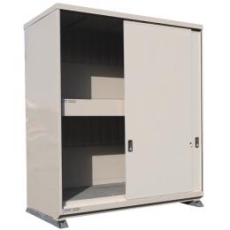 Conteneur 3 mètres 2 niveaux équipé de portes coulissantes