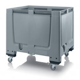 Caisse palette avec roulettesCapacité 670 litres