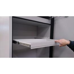 Étagère coulissante pour armoire 1 porte