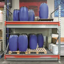 Rayonnage lourd pour le stockage de palettes et d'IBC