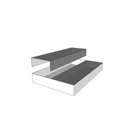 Petit bac de rétention en acier  Capacité : 20 L