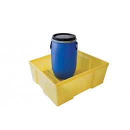 Bac de rétention en plastique  Capacité : 110 L