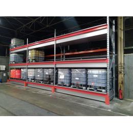 Rayonnage lourd pour palettes ou IBC