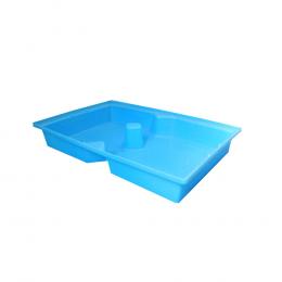 Bac de rétention en plastique  Capacité : 100 L