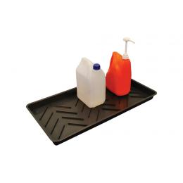 Petit bac de rétention en plastique  Capacité : 11 L