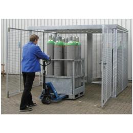 Abri pour 32 bouteilles de gaz