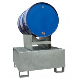 Bac de rétention en acier - 1 fût couché