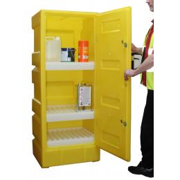 Armoire de sécurité pour produits corrosifs  Capacité : 140 L