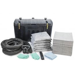 Kit anti-pollution tous liquides - Coffre  Absorption : 200 L