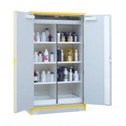 Armoire de sécurité pour produits inflammables  Capacité : 2 x 120 L