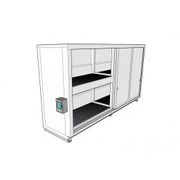 Conteneur 6 mètres isolé 60 mm hors gel 5°C