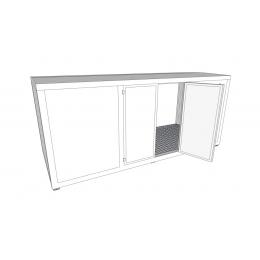 Bungalow 6 m isolé équipé coupe-feu 2 heures