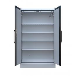 Armoire LithiumVault 2 portes avec extincteur FirePro