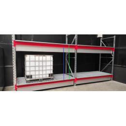 Rayonnage lourd pour une rétention de 1507 L